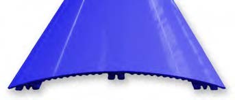 Dachprofil vekehrsblau l=633mm für TOPas