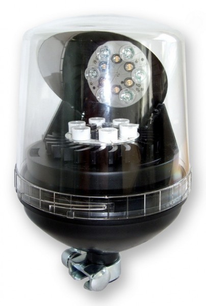 LED-DS, blau, Aufsteckmontage, 12/24V