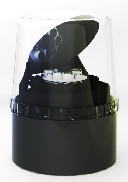 LED-DS, blau, Flachmontage, 12/24V