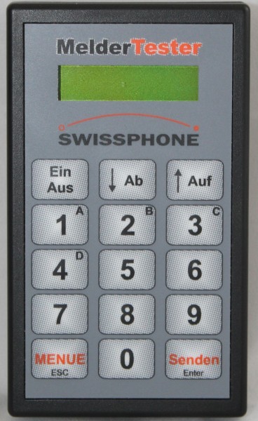 Swissphone MelderTester für analoge und digitale Meldeempfänger im 4m/2m