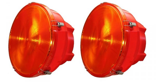 LED Zweifach-Warnlichtanlage (12 Volt / 24 Volt) 340 mm