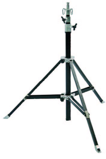 Powermoon Stativ Fiberjack Standard Dreibein-Teleskop-Stativ aus GFK